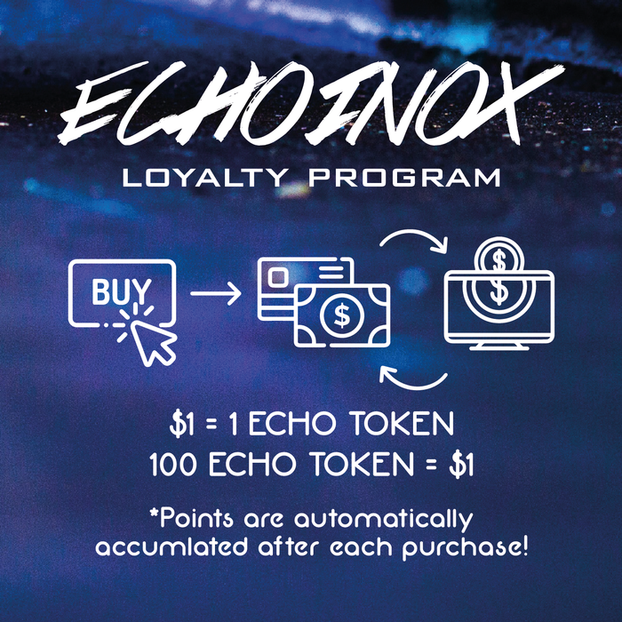 Echoinox loyalty program echo tokens rewards purchase