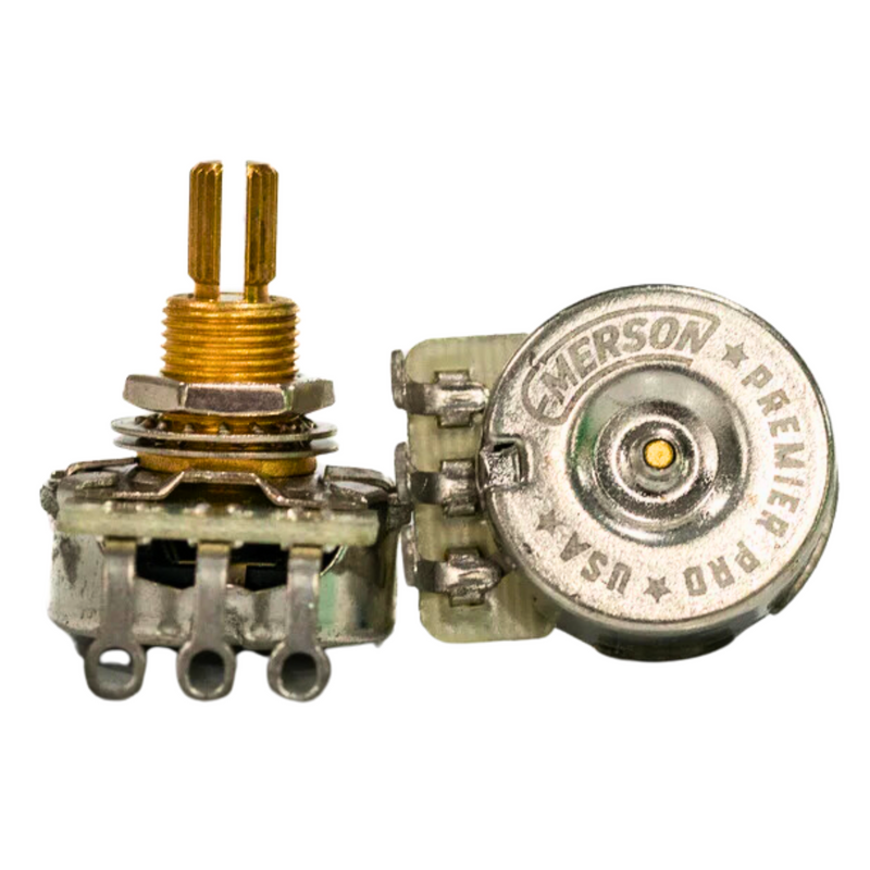 Emerson Premier Pro Potentiometer (250k, 500k, 1M Pots), Volume Tone Knob