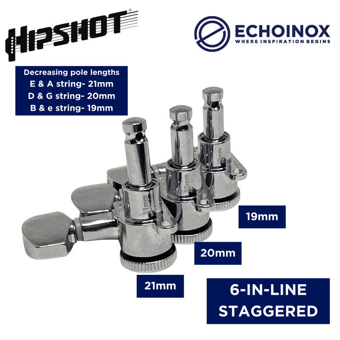 Echoinox Hipshots Guitar Tuning Pegs Tuners