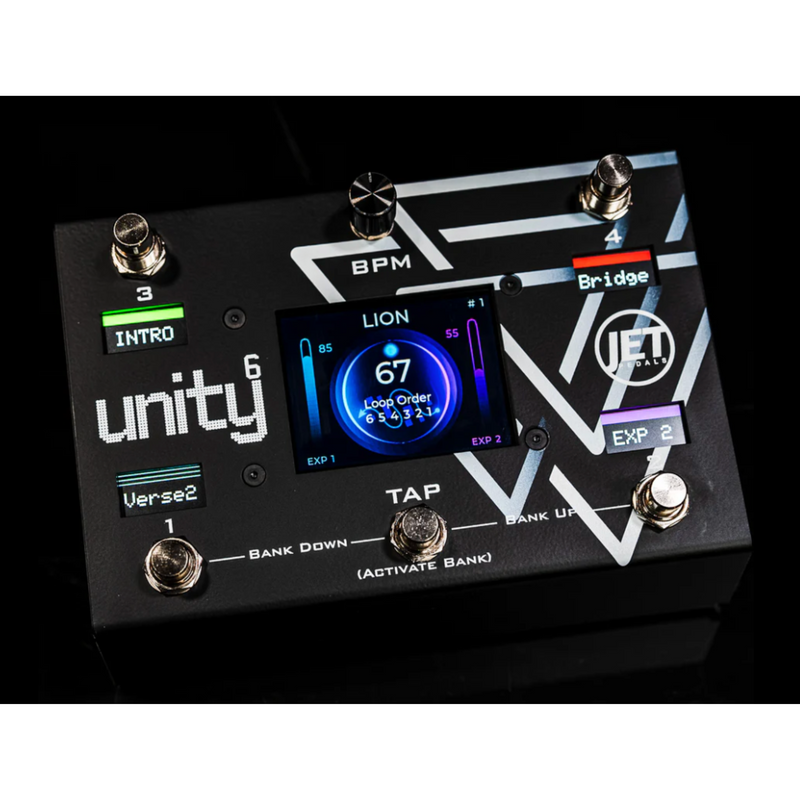 Jet Pedals Unity6 MIDI Controller