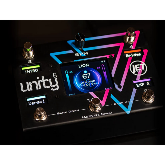 Jet Pedals Unity6 MIDI Controller