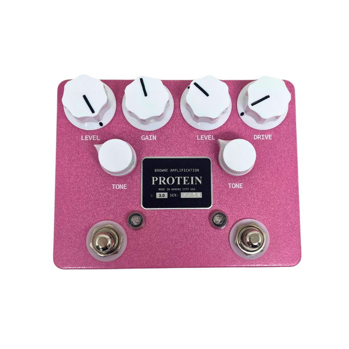 Browne amps Protein Dual Overdrive Pedal guitar Echoinox Singapore