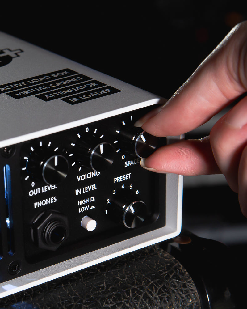 Two Notes Captor X+ (X-Plus) Compact Reactive Load Box, Attenuator, DynIR Cab Sim, IR Loader & Stereo Expander