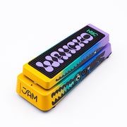 JAM Pedals Wahcko MK 2 wah pedal, side view with jacks and rotary switch