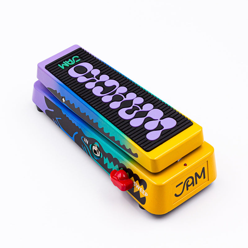 JAM Pedals Wahcko MK 2 wah pedal, rear three-quarter view