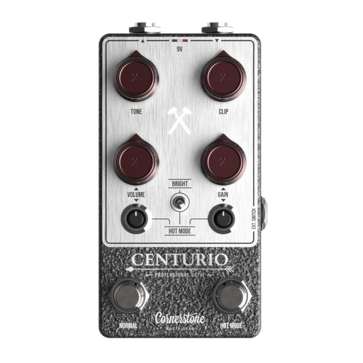 Cornerstone Centurio dual-channel Klon overdrive pedal - top view