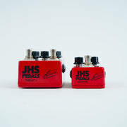 JHS AT Mini pedal control knobs close-up