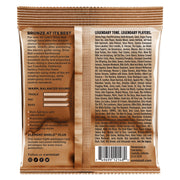 Ernie Ball Earthwood Light Phosphor Bronze 11-52 back | Echoinox Singapore