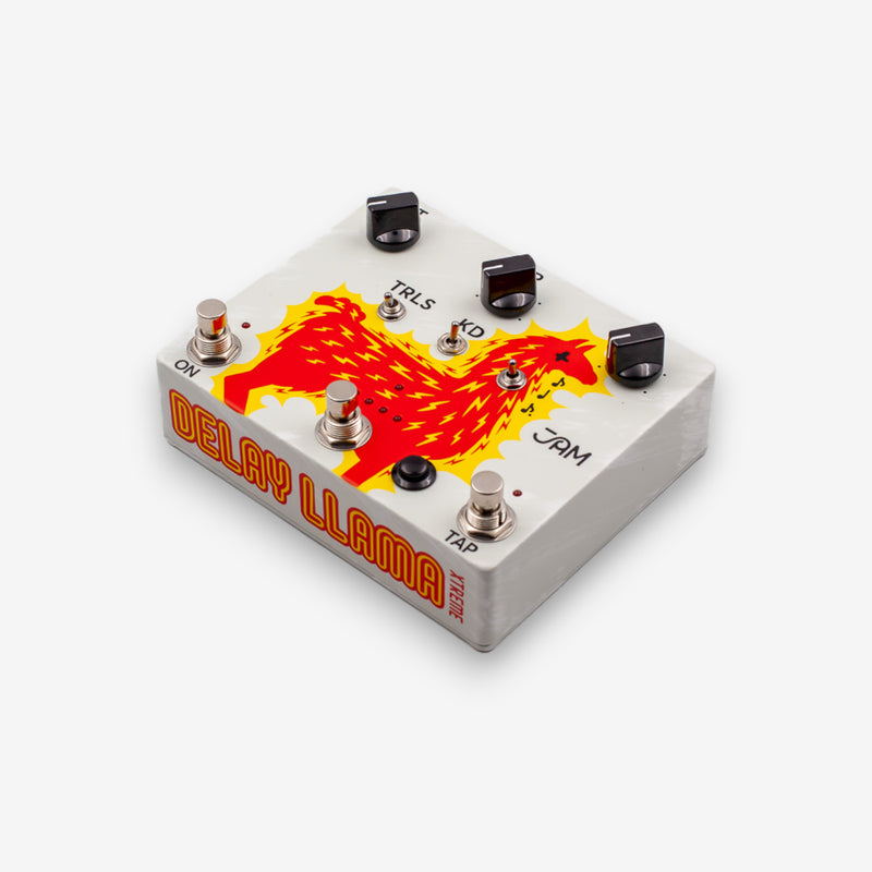 JAM Pedals Delay Llama Xtreme controls detail