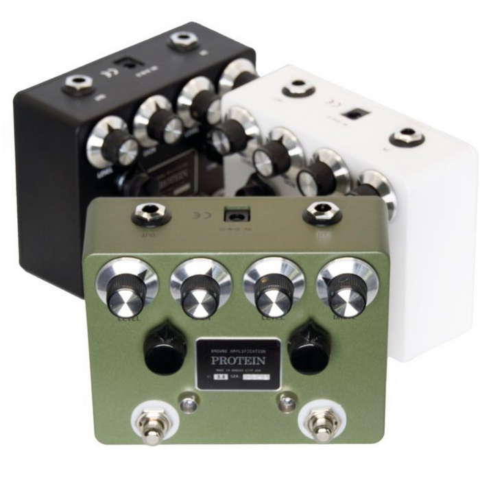 Browne amps Protein Dual Overdrive Pedal guitar Echoinox Singapore