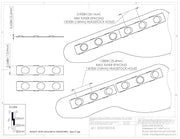 Echoinox Hipshots Guitar Tuning Pegs Tuners