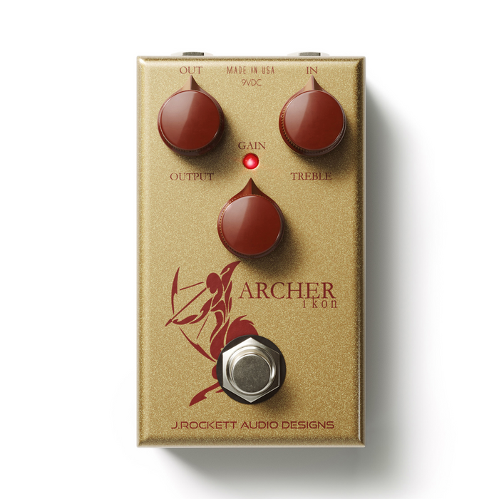 J Rockett Archer Ikon Echoinox Overdrive pedals