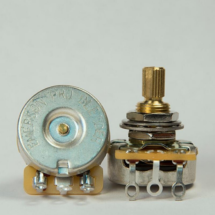 Emerson Pro CTS - 250k Blender Short (3/8") Split Shaft Potentiometer