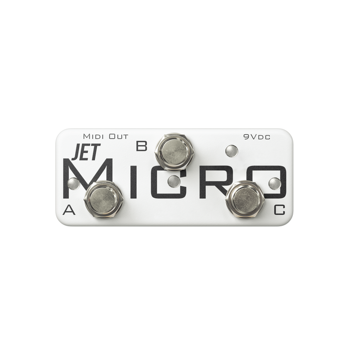 Jet Pedals Micro - HX 3.0 (MIDI Controller for Line 6 HX Stomp)