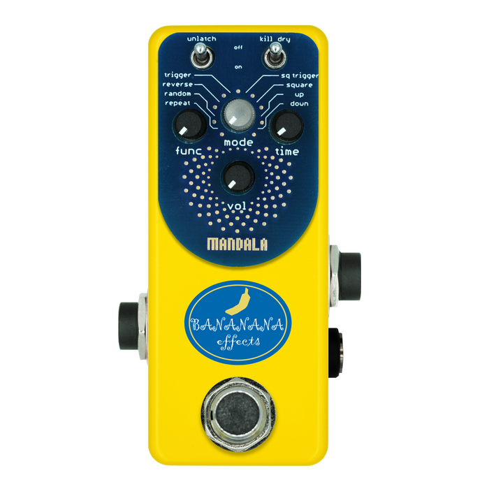 Bananana Effects Mandala Glitch Pedal Echoinox